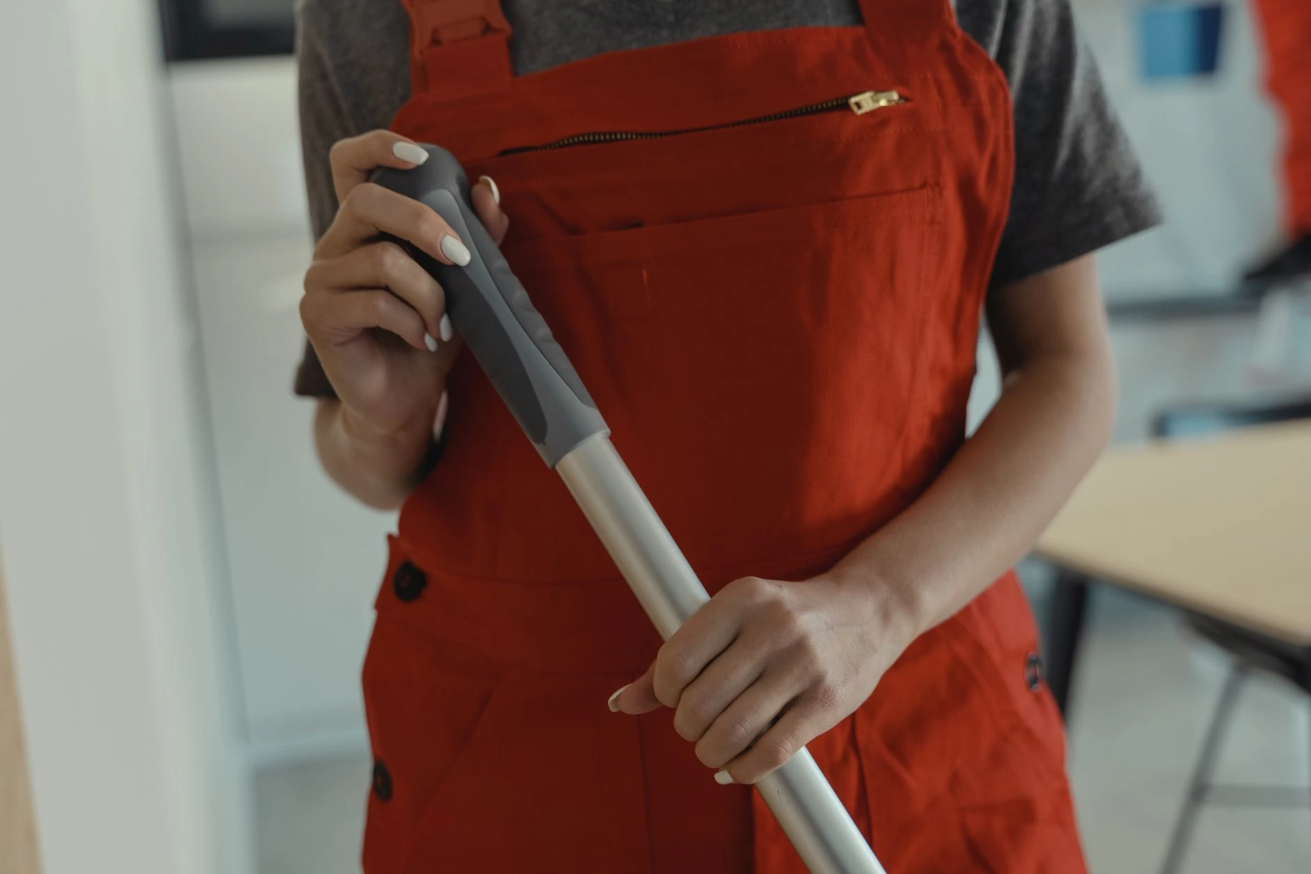 cleaning staff at an event