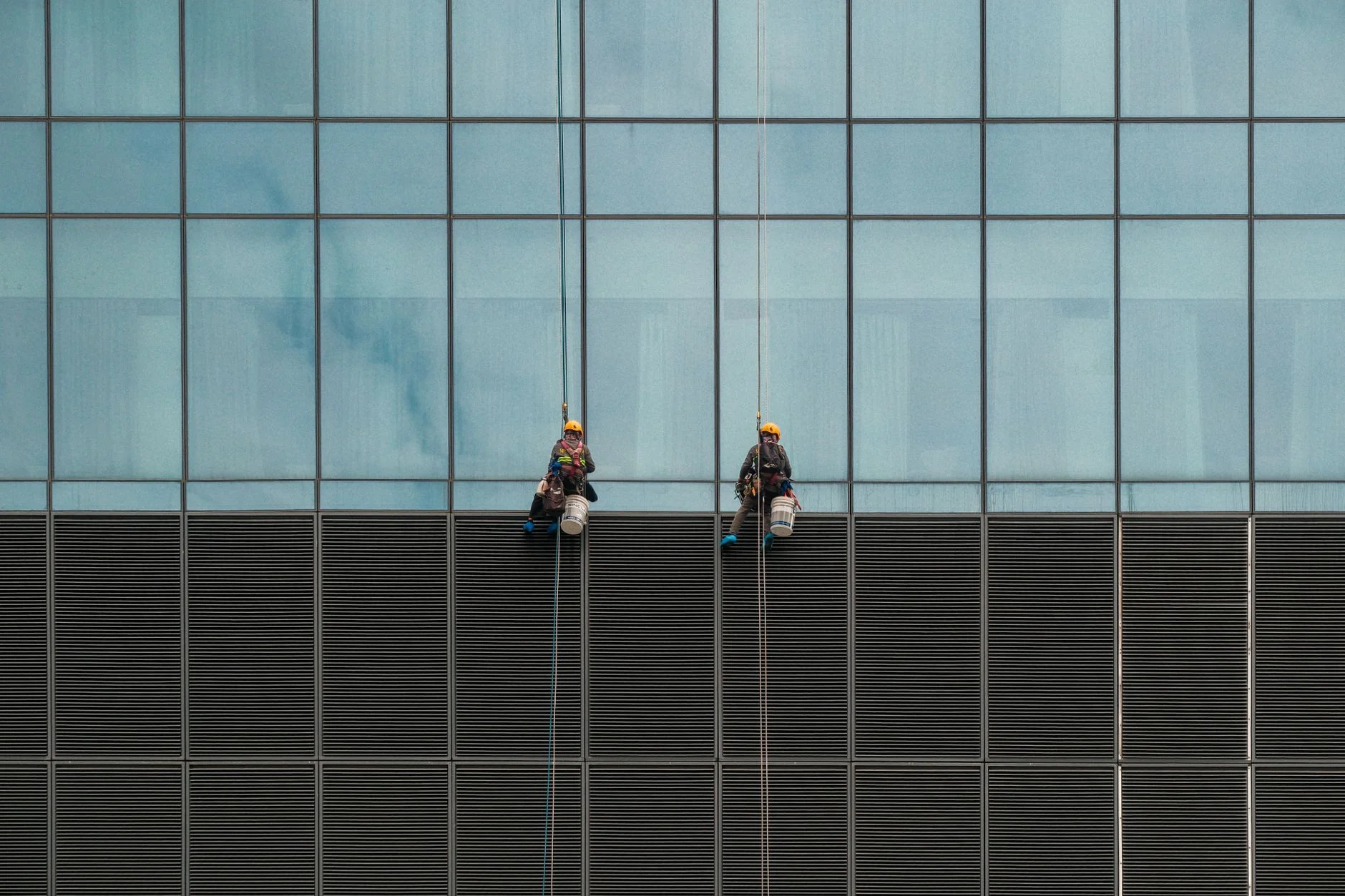post-construction cleaning example